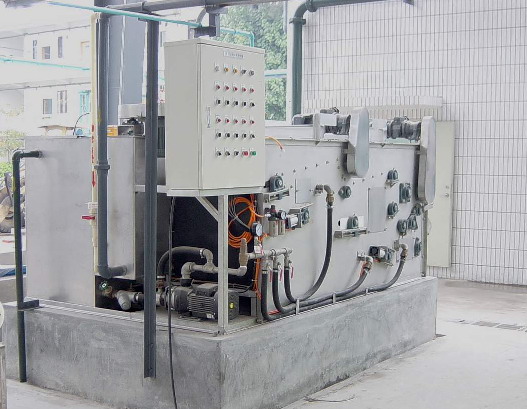 帶式污泥脫水機(jī)/立毛纖維污泥脫水機(jī)一體機(jī)